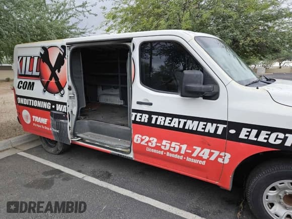 ✅ 2015 Nissan NV SV • VIN: 1N6BF0KL6FN809302 • Lot: 43923292. Listed on IAAI with 185,121 mi. Free auction sales archive from the USA and detailed vehicle history report at DreamBid. Image 12.