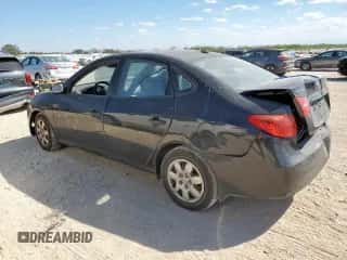 2008 Hyundai Elantra GLS with VIN KMHDU46D18U482629, listed as a Copart auction lot 86258345 with 287,251 mi miles and Salvage title. Bid and sale history available at DreamBid. Image 2.