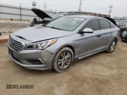 ✅ 2017 Hyundai Sonata SE • VIN: 5NPE24AF8HH583703 • Лот: 43968643. Опубликован ранее на Copart с пробегом 75 497 миль. Бесплатный доступ к архиву аукционных продаж из США и подробный отчёт об истории автомобиля на DreamBid. Изображение 1.