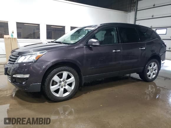 ✅ 2016 Chevrolet Traverse LT • VIN: 1GNKRGKD5GJ263670 • Lot: 54595545. Listed on Copart with 164,459 mi. Free auction sales archive from the USA and detailed vehicle history report at DreamBid. Image 1.