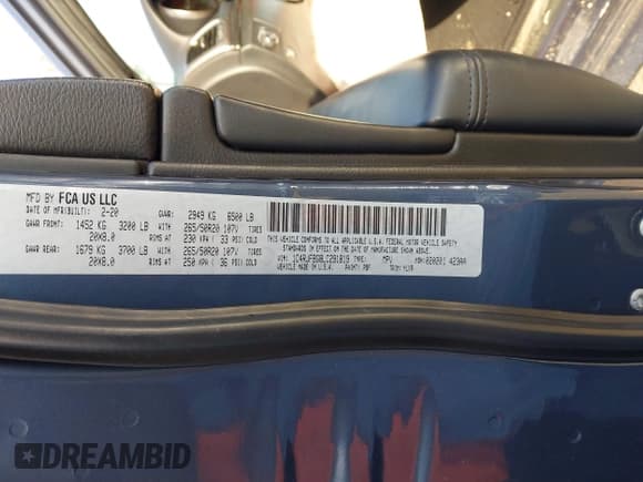 ✅ 2020 Jeep Grand Cherokee Limited • VIN: 1C4RJFBG8LC291819 • Лот: 41508397. Опубликован ранее на IAAI с пробегом 80 323 миль. Бесплатный доступ к архиву аукционных продаж из США и подробный отчёт об истории автомобиля на DreamBid. Изображение 9.