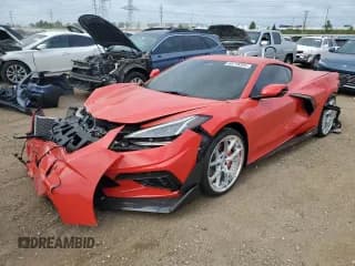 ✅ 2024 Chevrolet Corvette 2LT • VIN: 1G1YB2D45R5123419 • Lot: 65718305. Wystawiony na Copart z przebiegiem 10 262 mil. Bezpłatny archiwum sprzedaży aukcyjnych z USA i szczegółowy raport historii pojazdu na DreamBid. Zdjęcie 1.