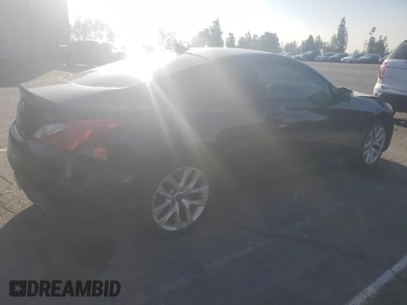 ✅ 2015 Hyundai Genesis Coupe 3.8L Base • VIN: KMHHU6KJ7FU123873 • Lot: 84604355. Listed on Copart with 66,055 mi. Free auction sales archive from the USA and detailed vehicle history report at DreamBid. Image 3.