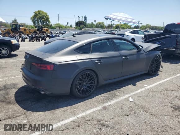 ✅ 2019 Audi RS 5 Sportback • VIN: WUABWCF5XKA901680 • Lot: 62412675. Listed on Copart with Not provided. Free auction sales archive from the USA and detailed vehicle history report at DreamBid. Image 3.