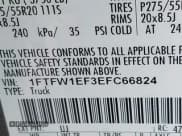✅ 2014 Ford F-150 Platinum • VIN: 1FTFW1EF3EFC66824 • Lot: 43287449. Listed on IAAI with 151,479 mi. Free auction sales archive from the USA and detailed vehicle history report at DreamBid. Image 9.