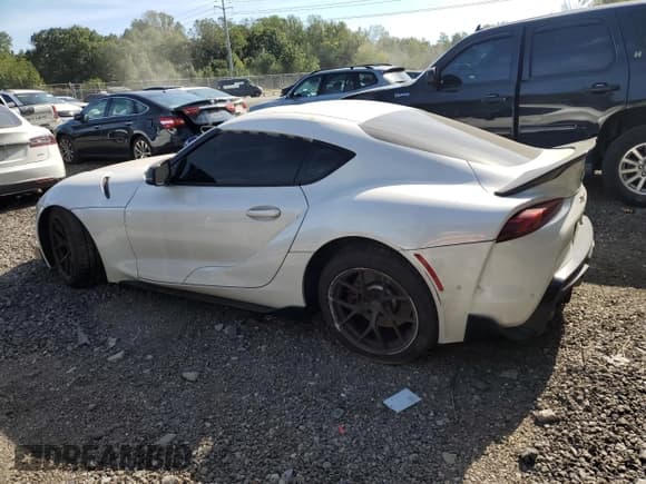 ✅ 2021 Toyota Supra Premium • VIN: WZ1DB0C04MW043767 • Lot: 85313165. Listed on Copart with 52,486 mi. Free auction sales archive from the USA and detailed vehicle history report at DreamBid. Image 2.