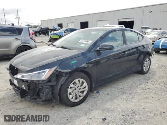 2019 Hyundai Elantra SE z VIN KMHD74LF9KU888775, wystawiony jako Copart lot #70744895 z przebiegiem 196 805 mil mil oraz Szkoda całkowita • Salvage title. Historia ofert i sprzedaży dostępna na DreamBid. Obrazek 1.