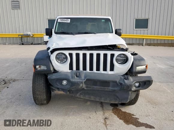 ✅ 2020 Jeep Wrangler Unlimited Black and Tan • VIN: 1C4HJXDN9LW164539 • Лот: 70866405. Опубликован ранее на Copart с пробегом 41 193 миль. Бесплатный доступ к архиву аукционных продаж из США и подробный отчёт об истории автомобиля на DreamBid. Изображение 5.