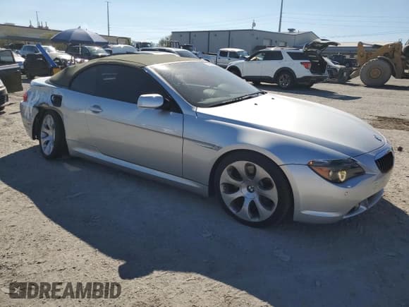 ✅ 2007 BMW 6 Series 650i • VIN: WBAEK13557CN80994 • Lot: 84056245. Wystawiony na Copart z przebiegiem 73 706 mil. Bezpłatny archiwum sprzedaży aukcyjnych z USA i szczegółowy raport historii pojazdu na DreamBid. Zdjęcie 4.