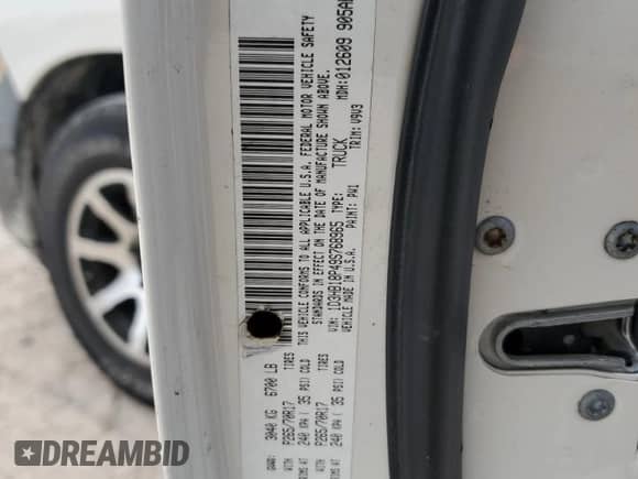 2009 Dodge 1500 SLT z VIN 1D3HB18P49S768965, wystawiony jako Copart lot #69381624 z przebiegiem 266 672 mil mil oraz Czysty tytuł • Clean title. Historia ofert i sprzedaży dostępna na DreamBid. Obrazek 12.