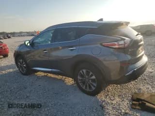 ✅ 2017 Nissan Murano SV • VIN: 5N1AZ2MH1HN115948 • Lot: 80277205. Listed on Copart with 53,068 mi. Free auction sales archive from the USA and detailed vehicle history report at DreamBid. Image 2.