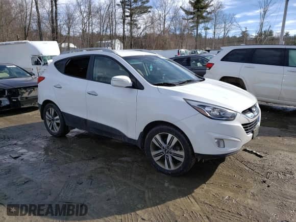 2015 Hyundai Tucson SE with VIN KM8JUCAG7FU980068, listed as a Copart auction lot 44320873 with 134,281 mi miles and . Bid and sale history available at DreamBid. Image 4.