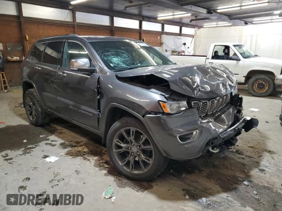 ✅ 2019 Jeep Grand Cherokee Overland • VIN: 1C4RJFCG1KC750413 • Lot: 65745995. Listed on Copart with 132,583 mi. Free auction sales archive from the USA and detailed vehicle history report at DreamBid. Image 4.