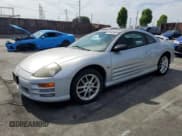 ✅ 2000 Mitsubishi Eclipse GT • VIN: 4A3AC54L0YE118980 • Lot: 57366705. Listed on Copart with 161,166 mi. Free auction sales archive from the USA and detailed vehicle history report at DreamBid. Image 1.