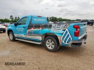 ✅ 2023 Chevrolet Silverado 1500 Work Truck • VIN: 3GCNAAED1PG299623 • Lot: 59376585. Wystawiony na Copart z przebiegiem 21 592 mil. Bezpłatny archiwum sprzedaży aukcyjnych z USA i szczegółowy raport historii pojazdu na DreamBid. Zdjęcie 2.