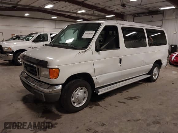 ✅ 2007 Ford Econoline Passenger XL • VIN: 1FMNE11L87DA58507 • Lot: 41128969. Listed on IAAI with 143,383 mi. Free auction sales archive from the USA and detailed vehicle history report at DreamBid. Image 2.