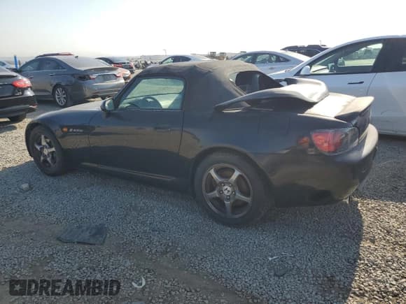 ✅ 2001 Honda S2000 • VIN: JHMAP11491T005560 • Lot: 68743385. Listed on Copart with 218,199 mi. Free auction sales archive from the USA and detailed vehicle history report at DreamBid. Image 2.