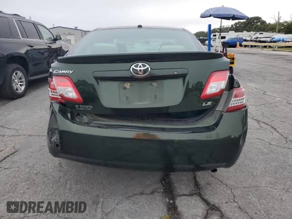 2011 Toyota Camry LE with VIN 4T4BF3EK5BR160410, listed as a Copart auction lot 85373595 with 108,969 mi miles and Salvage title. Bid and sale history available at DreamBid. Image 6.