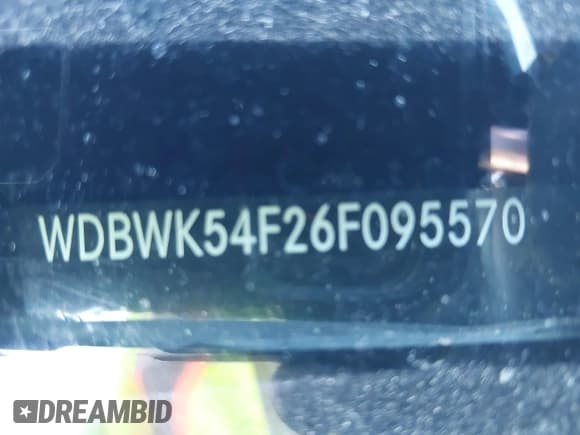 ✅ 2006 Mercedes-Benz SLK 280 • VIN: WDBWK54F26F095570 • Lot: 42463087. Listed on IAAI with 121,080 mi. Free auction sales archive from the USA and detailed vehicle history report at DreamBid. Image 16.