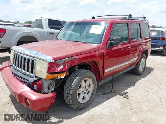 ✅ 2006 Jeep Commander Limited • VIN: 1J8HH58N16C140132 • Lot: 42629429. Wystawiony na IAAI z przebiegiem 229 586 mil. Bezpłatny archiwum sprzedaży aukcyjnych z USA i szczegółowy raport historii pojazdu na DreamBid. Zdjęcie 2.