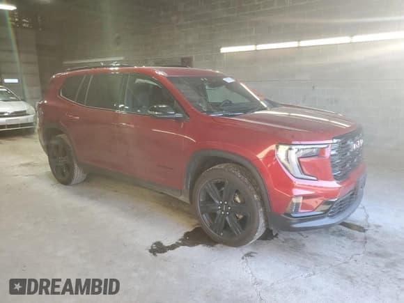 ✅ 2025 GMC Acadia AWD Elevation • VIN: 1GKENNRS0SJ227019 • Lot: 81973005. Listed on Copart with 10,652 mi. Free auction sales archive from the USA and detailed vehicle history report at DreamBid. Image 4.