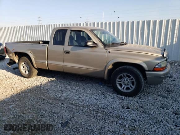 2004 Dodge Dakota with VIN 1D7GL12K14S545148, listed as a Copart auction lot 72534984 with 97,050 mi miles and Salvage title. Bid and sale history available at DreamBid. Image 4.