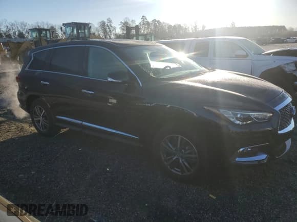 ✅ 2020 Infiniti QX60 Pure • VIN: 5N1DL0MN3LC514213 • Lot: 49031565. Listed on Copart with 103,459 mi. Free auction sales archive from the USA and detailed vehicle history report at DreamBid. Image 4.