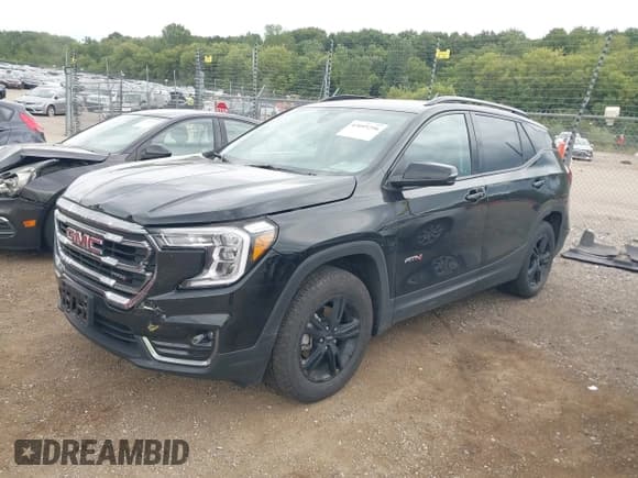 ✅ 2024 GMC Terrain AT4 • VIN: 3GKALYEG0RL375245 • Lot: 43095296. Listed on IAAI with 27,864 mi. Free auction sales archive from the USA and detailed vehicle history report at DreamBid. Image 2.