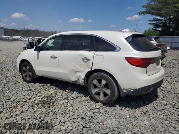 ✅ 2015 Acura MDX • VIN: 5FRYD4H27FB011395 • Lot: 62630475. Listed on Copart with 159,891 mi. Free auction sales archive from the USA and detailed vehicle history report at DreamBid. Image 2.