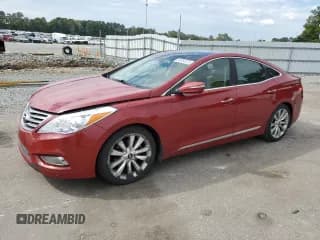 ✅ 2013 Hyundai Azera • VIN: KMHFH4JG3DA300021 • Лот: 80854075. Опубликован ранее на Copart с пробегом 105 585 миль. Бесплатный доступ к архиву аукционных продаж из США и подробный отчёт об истории автомобиля на DreamBid. Изображение 1.