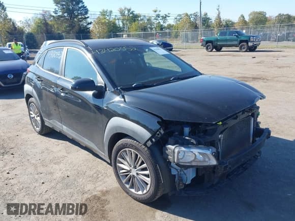 ✅ 2018 Hyundai Kona SEL • VIN: KM8K22AA3JU070524 • Lot: 43420552. Listed on IAAI with 150,094 mi. Free auction sales archive from the USA and detailed vehicle history report at DreamBid. Image 1.