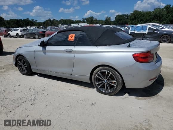 ✅ 2018 BMW 2 Series 230i • VIN: WBA2M7C56JVD51755 • Lot: 66695335. Listed on Copart with 80,969 mi. Free auction sales archive from the USA and detailed vehicle history report at DreamBid. Image 2.