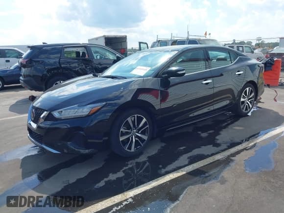 ✅ 2021 Nissan Maxima SV • VIN: 1N4AA6CV9MC515309 • Lot: 43310169. Listed on IAAI with 23,369 mi. Free auction sales archive from the USA and detailed vehicle history report at DreamBid. Image 2.