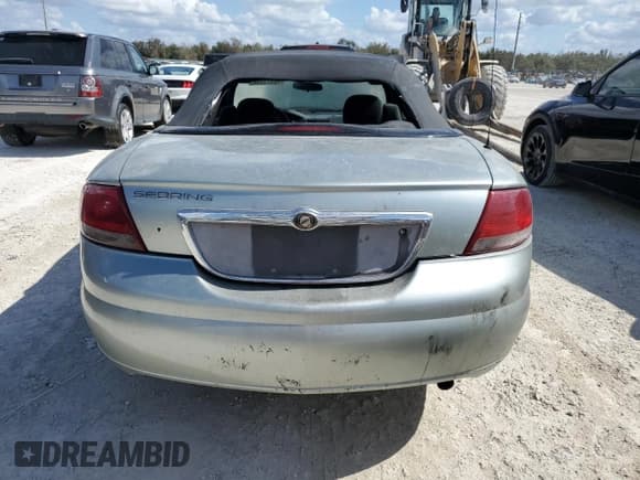 ✅ 2005 Chrysler Sebring • VIN: 1C3EL45R35N625521 • Lot: 78473704. Listed on Copart with Not provided. Free auction sales archive from the USA and detailed vehicle history report at DreamBid. Image 6.