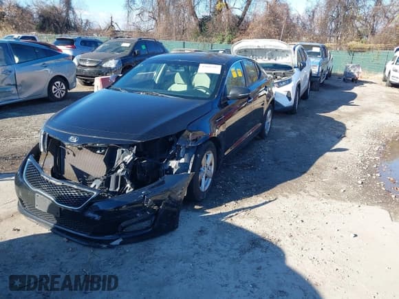 ✅ 2014 Kia Optima LX • VIN: 5XXGM4A78EG312112 • Lot: 43805503. Listed on IAAI with 116,367 mi. Free auction sales archive from the USA and detailed vehicle history report at DreamBid. Image 2.