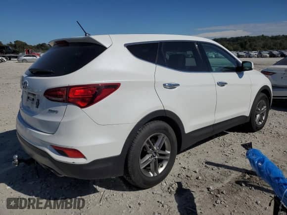 2018 Hyundai Santa Fe 2.4L with VIN 5NMZT3LBXJH077926, listed as a Copart auction lot 86124935 with 193,067 mi miles and Salvage title. Bid and sale history available at DreamBid. Image 3.