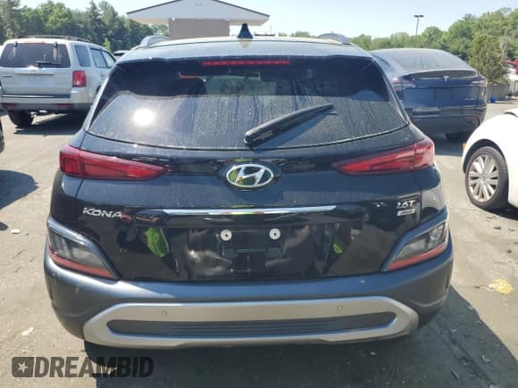 ✅ 2022 Hyundai Kona Limited • VIN: KM8K5CA33NU824252 • Лот: 57224044. Опубликован ранее на Copart с пробегом 54 303 миль. Бесплатный доступ к архиву аукционных продаж из США и подробный отчёт об истории автомобиля на DreamBid. Изображение 6.