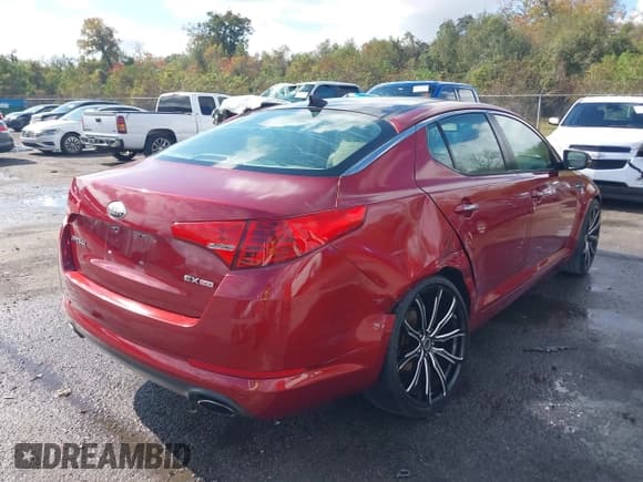 ✅ 2013 Kia Optima EX • VIN: 5XXGN4A73DG256950 • Lot: 43759892. Wystawiony na IAAI z przebiegiem 129 335 mil. Bezpłatny archiwum sprzedaży aukcyjnych z USA i szczegółowy raport historii pojazdu na DreamBid. Zdjęcie 4.