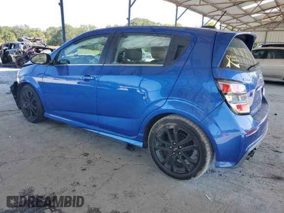 2020 Chevrolet Sonic Premier with VIN 1G1JF6SB6L4103398, listed as a Copart auction lot 75131904 with 45,371 mi miles and Salvage title. Bid and sale history available at DreamBid. Image 2.