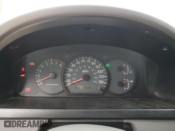 ✅ 2005 Kia Rio • VIN: KNADC125156359379 • Lot: 66227795. Listed on Copart with 196,863 mi. Free auction sales archive from the USA and detailed vehicle history report at DreamBid. Image 9.