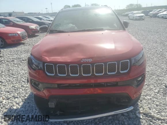 ✅ 2024 Jeep Compass Limited • VIN: 3C4NJDCN7RT585998 • Лот: 62090854. Опубликован ранее на Copart с пробегом 4 043 миль. Бесплатный доступ к архиву аукционных продаж из США и подробный отчёт об истории автомобиля на DreamBid. Изображение 5.