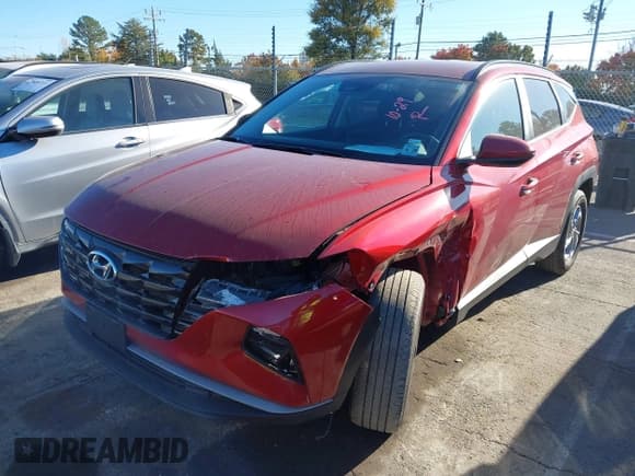✅ 2024 Hyundai Tucson SEL • VIN: 5NMJBCDE3RH407829 • Lot: 43636932. Listed on IAAI with 33,979 mi. Free auction sales archive from the USA and detailed vehicle history report at DreamBid. Image 2.