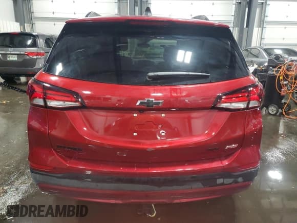 ✅ 2024 Chevrolet Equinox RS • VIN: 3GNAXWEG2RS142002 • Lot: 80723965. Listed on Copart with 19,311 mi. Free auction sales archive from the USA and detailed vehicle history report at DreamBid. Image 6.
