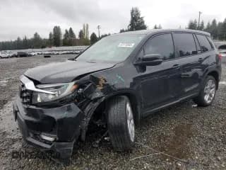 ✅ 2024 Honda Passport EX-L • VIN: 5FNYF8H59RB003820 • Lot: 92575885. Listed on Copart with 28,137 mi. Free auction sales archive from the USA and detailed vehicle history report at DreamBid. Image 1.