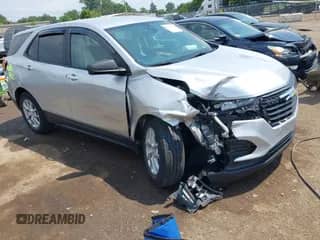 2022 Chevrolet Equinox LS z VIN 3GNAXHEV6NS146011, wystawiony jako IAAI lot #42966139 z przebiegiem 45 459 mil mil oraz . Historia ofert i sprzedaży dostępna na DreamBid. Obrazek 1.