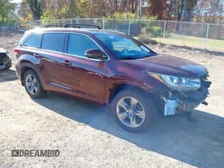 ✅ 2019 Toyota Highlander Limited Platinum • VIN: 5TDDZRFH9KS745144 • Lot: 43586303. Listed on IAAI with 83,363 mi. Free auction sales archive from the USA and detailed vehicle history report at DreamBid. Image 1.