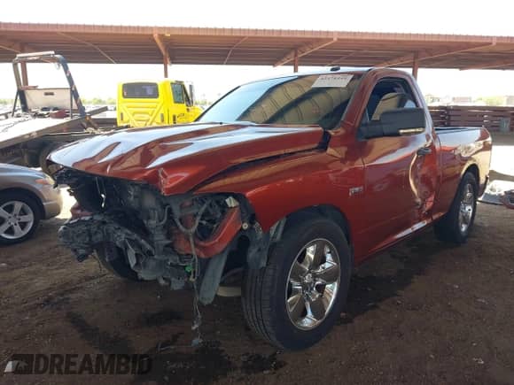 2013 Ram 1500 Express with VIN 3C6JR6AT8DG586557, listed as a IAAI auction lot 42478449 with 120,053 mi miles and . Bid and sale history available at DreamBid. Image 18.
