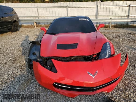 ✅ 2017 Chevrolet Corvette 1LT • VIN: 1G1YB2D72H5106831 • Lot: 78091074. Listed on Copart with 40,254 mi. Free auction sales archive from the USA and detailed vehicle history report at DreamBid. Image 5.