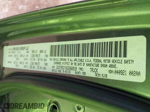 ✅ 2013 Ram 2500 Big Horn • VIN: 3C6TR5DT4DG566918 • Лот: 42822164. Опубликован ранее на IAAI с пробегом 226 959 миль. Бесплатный доступ к архиву аукционных продаж из США и подробный отчёт об истории автомобиля на DreamBid. Изображение 9.