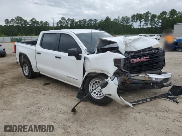 ✅ 2024 GMC Sierra 1500 Pro • VIN: 3GTPUAEK4RG153833 • Lot: 67361475. Listed on Copart with Not provided. Free auction sales archive from the USA and detailed vehicle history report at DreamBid. Image 4.
